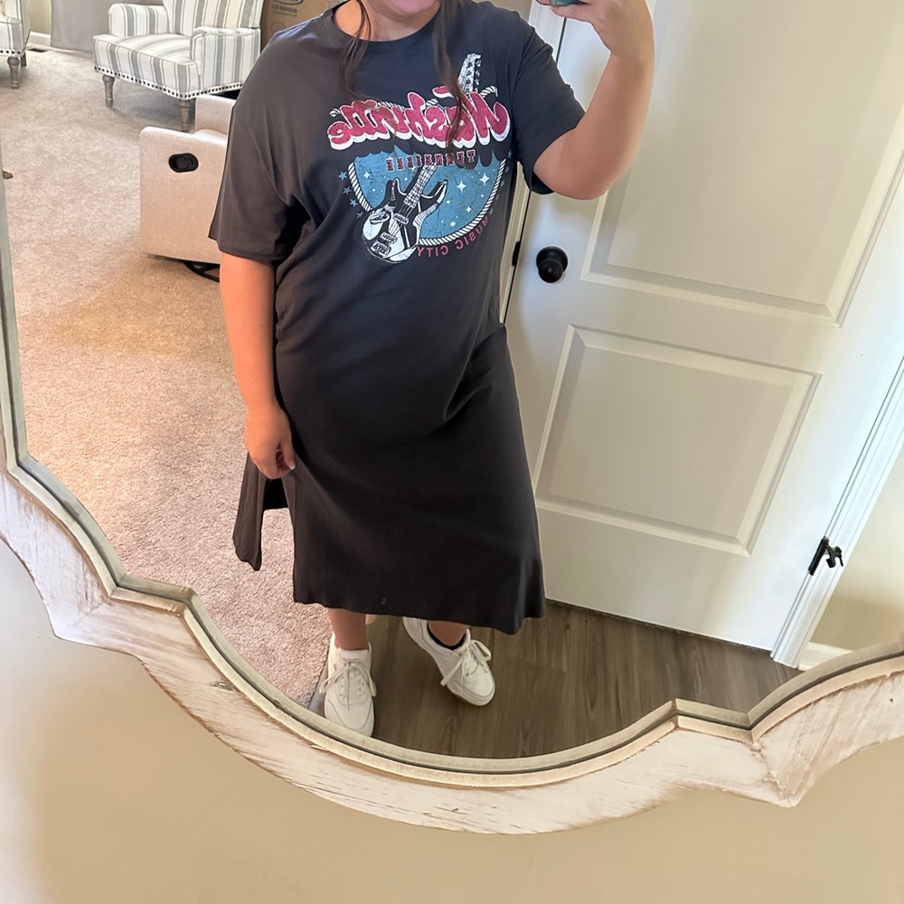 Nashville vintage tee shirt dress